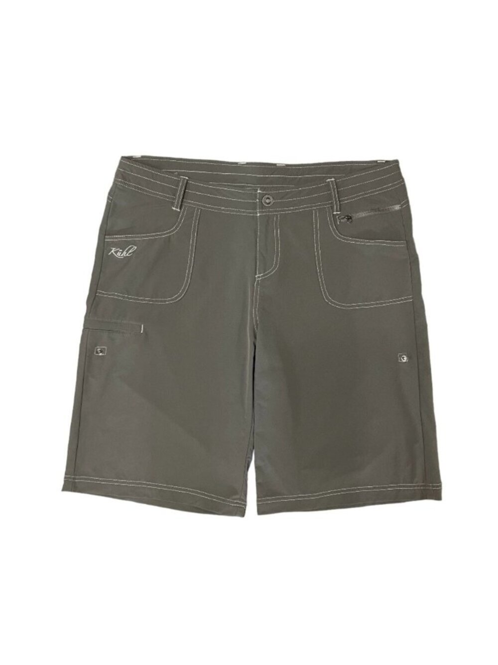 Kuhl Vala Roll-Up Hiking Shorts Women’s 14 US Taupe